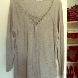 DJ and JuJu Grey Sweater